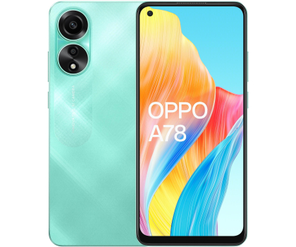 Smartfon OPPO A78 4G 8/128GB Turkusowy
